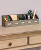 Galvanized Divided Organizer