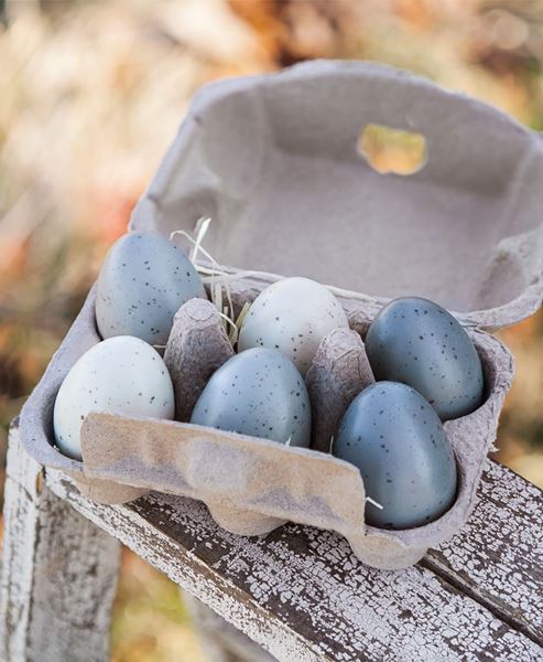 Picture of Speckled Eggs in Carton