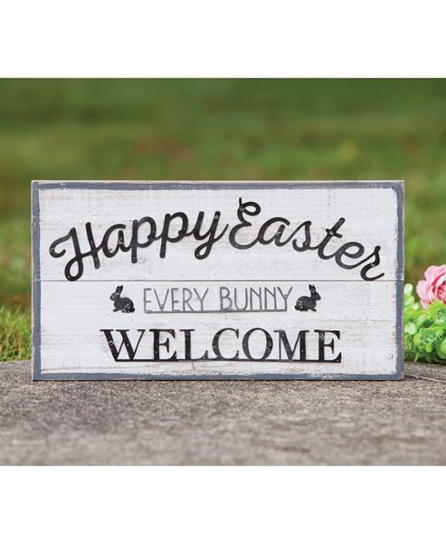 Picture of Every Bunny Welcome Easter Wood Sign