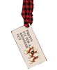 Picture of Christmas Present Wooden Gift Tags, 4/Set