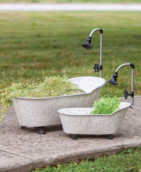 Picture of Vintage Bathtub Planters, 2/Set