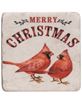 Picture of Christmas Cardinals Resin Coasters, 4/Set