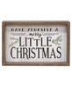 Picture of Have Yourself a Merry Little Christmas Sign