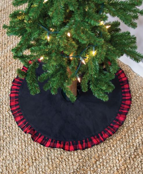 Picture of Buffalo Check Frill Mini Tree Skirt