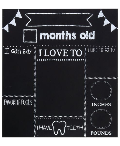 Picture of Baby Milestones Chalkboard