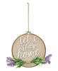 Picture of Let's Stay Home Lavender Sampler Sign