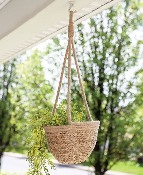 Picture of Jute Hanging Flower Pot Holder, Large