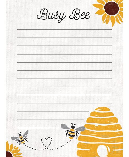 Picture of Busy Bee Mini Notepad