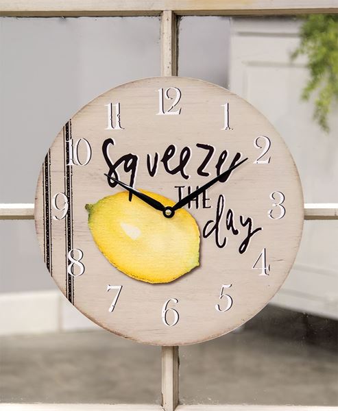 Picture of Squeeze the Day Clock