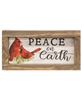 Picture of Joy to the World Cardinal Rustic Framed Sign, 2 Asstd.