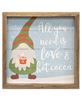 Picture of Hot Cocoa Gnome Slat Frame