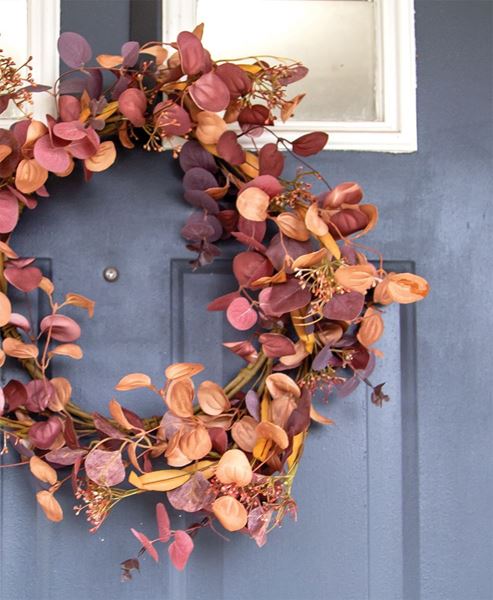 Picture of Autumn Silver Dollar Wreath