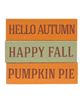 Picture of Happy Fall Skinny Mini Block, 3 Asstd.