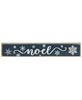 Picture of Joy, Peace, Noel Snowflake Mini Stick, 3 Asstd.