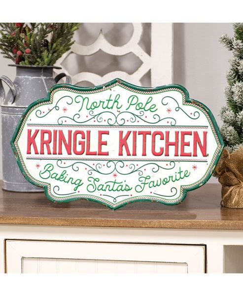 Picture of Kringle Kitchen Metal Sign