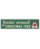 Picture of Plaid Christmas Tree Distressed Box Sign, 3 Asstd.