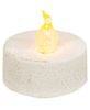 Picture of Textured White Mini Timer Tealight