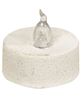 Picture of Textured White Mini Timer Tealight