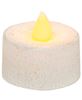 Picture of Textured White Timer Tealight