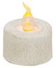 Picture of Textured White Timer Votive