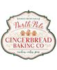 Picture of North Pole Gingerbread Baking Co. Metal Sign