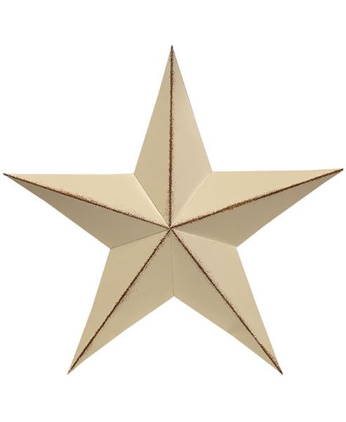 Picture of Distressed White Barn Star, 18"