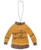 Picture of Fall Sweater Wooden Ornaments, 3/Set