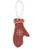 Picture of Glittered Red Mitten Ornament