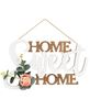 Picture of Home Sweet Home Cutout Floral Accent Hanging Sign