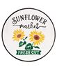 Picture of Sunflower Market Enamel Sign