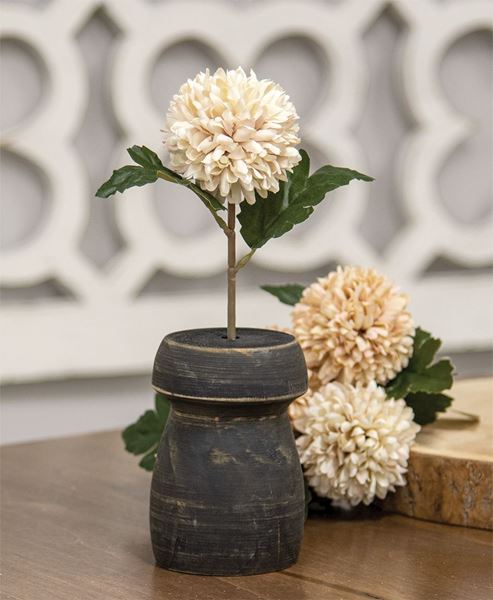 Picture of Mushroom Shape Black Flower Holder