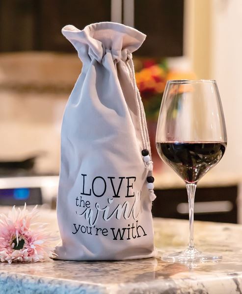 Picture of Love the Wine You're With Wine Bag