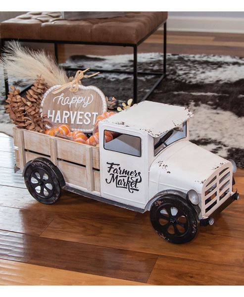 Picture of Ivory Farmer's Market Metal Truck