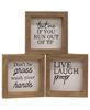 Picture of Live, Laugh, Poop Mini Sign, 3 Asstd.