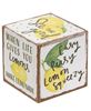 Picture of Lemon Sayings Wooden Cube