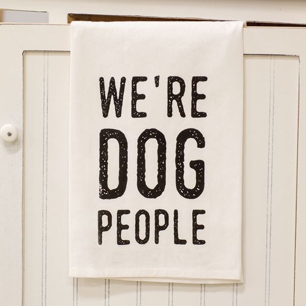 Picture of We’re Dog People Dish Towel